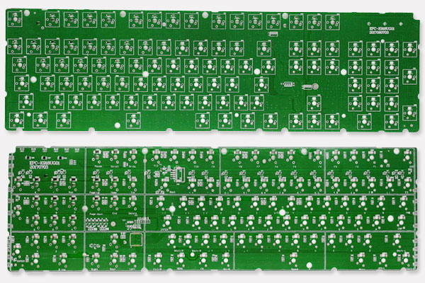 鍵盤pcb線路板生產(chǎn)廠